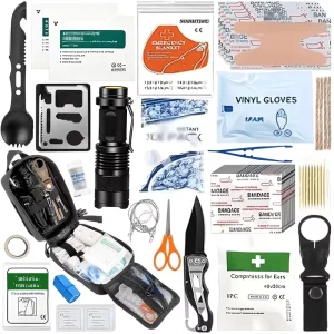 255 Piece Backpack  w/Emergency Tent  multipurpose