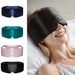 100% Mulberry Silk Sleeping Mask for Travel & Nap
