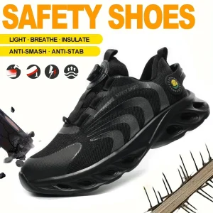 anti-smashing and anti-puncture safety shoes