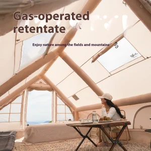 Inflatable Tents W/ Stove Plug, 4/6/8 Person