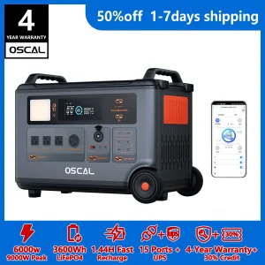 Home Solar Generator 3600Wh  |Emergency Backup