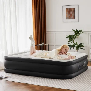 Queen Twin Size Air Mattress Double Height