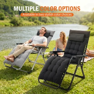 Zero Gravity Reclining Lounge Chair for Outdoor