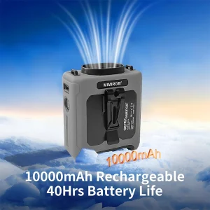 10000mAh Portable Neck Fan Cooling Rechargeable