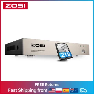 8 Channel CCTV Video Hybrid Cam Security System