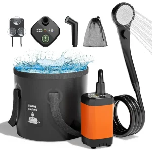 6000mAh Rechargeable Portable 5gal Shower