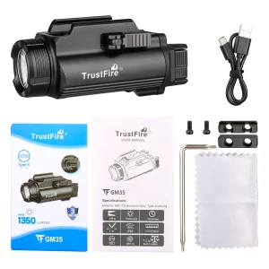 LED Flashlight Rechargeable Light with Usb Charging